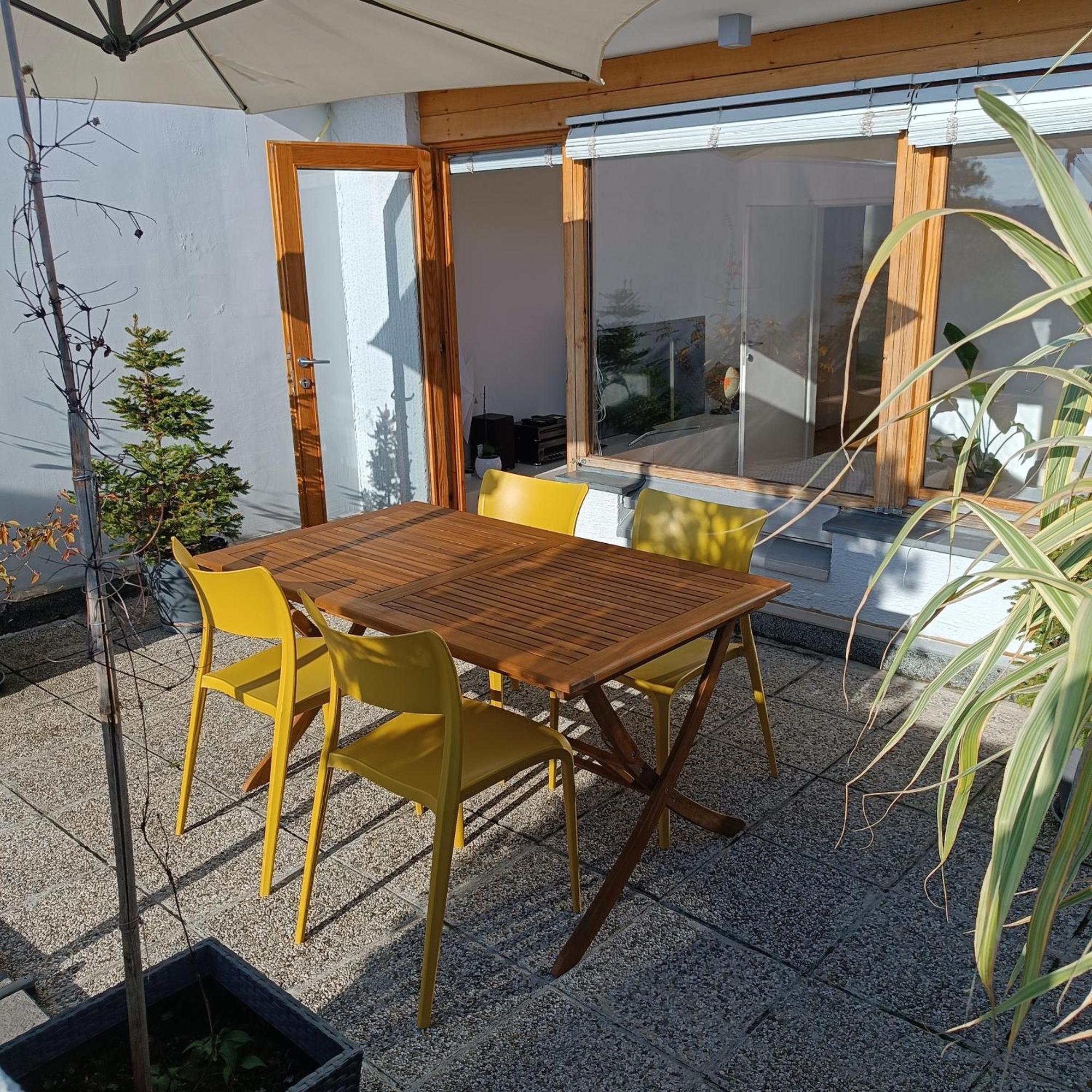 Bright Penthaus Apartement, With A Wonderful View 卢布尔雅那 外观 照片