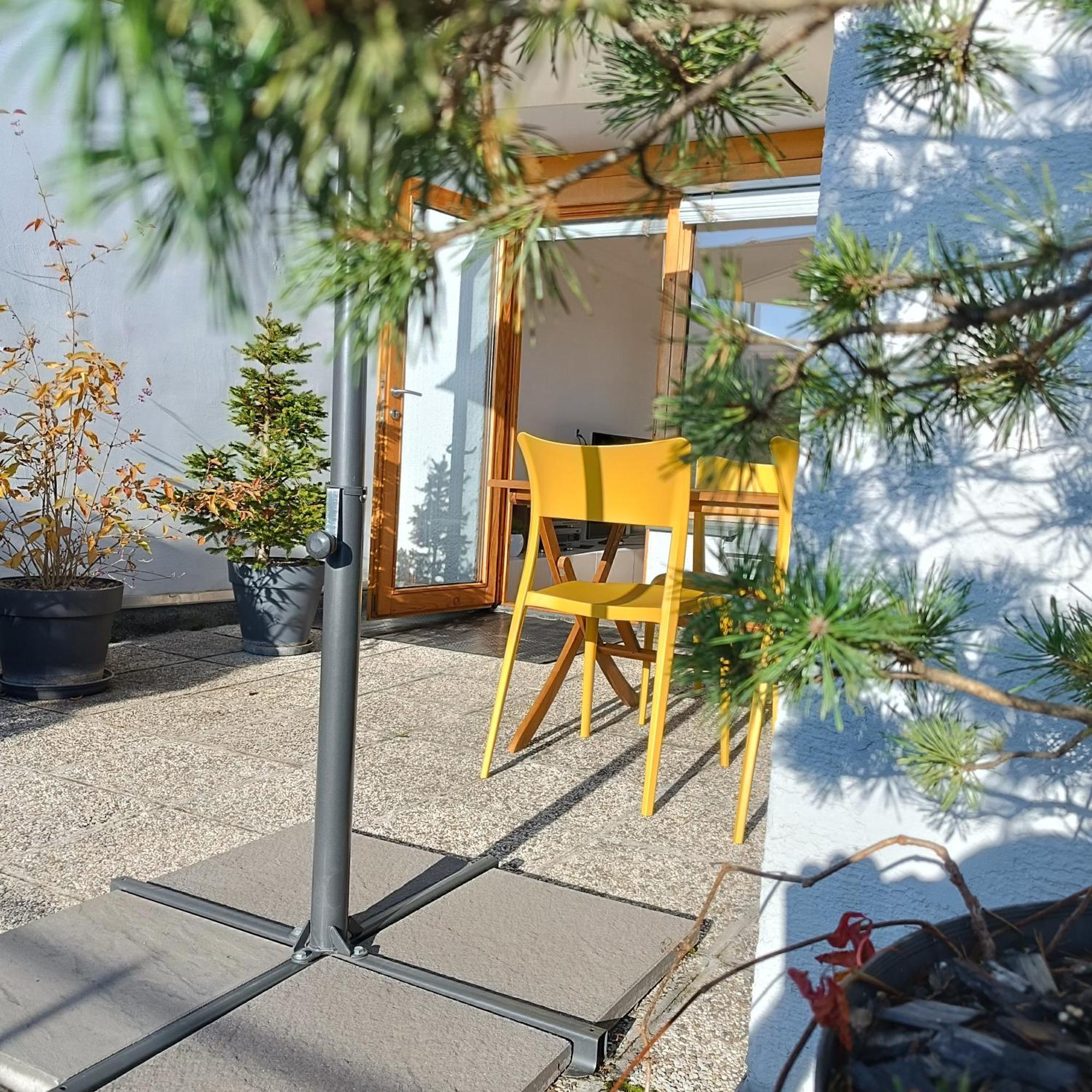Bright Penthaus Apartement, With A Wonderful View 卢布尔雅那 外观 照片
