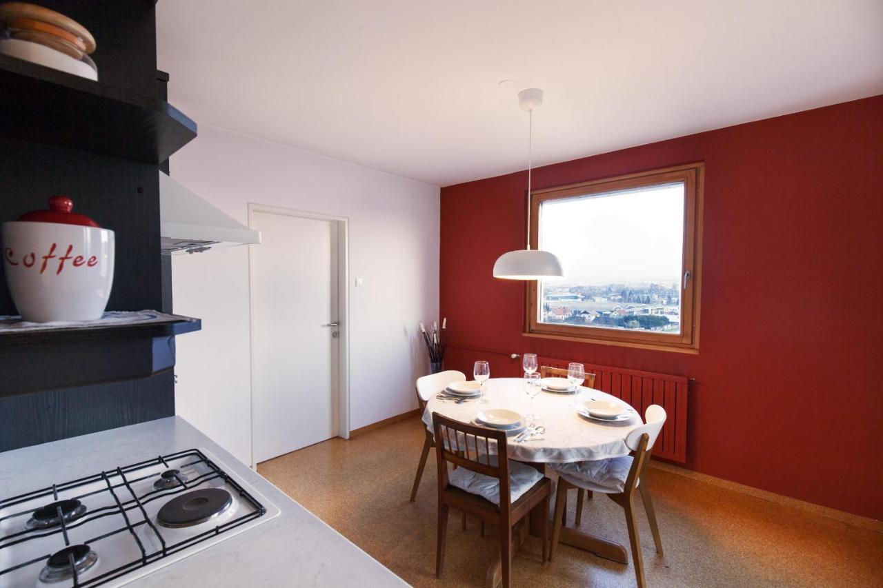 Bright Penthaus Apartement, With A Wonderful View 卢布尔雅那 外观 照片